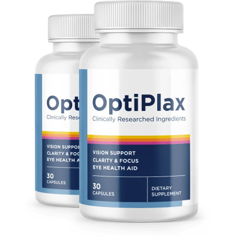 OptiPlax Eye Health Supplement Bottle (2 Bottle / 60 Day Pack)