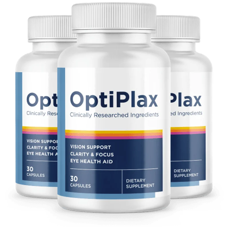 OptiPlax Eye Health Supplement Bottle (3 Bottle / 90 Day Pack)